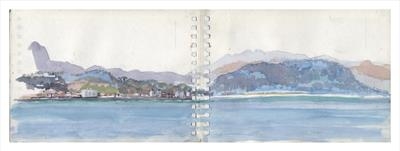 Baracoa III (Cuba) by Kevin Tole, Painting, Watercolour on Paper