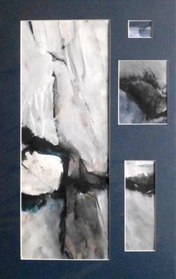 Merrivale Segment by Kevin Tole, Painting, Charcoal, Watercolour, Gouache, Acrylic