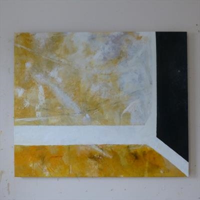 Naples Yellow II by Kevin Tole, Painting, Oil on canvas